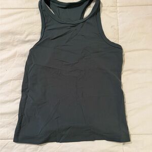 lululemon Align™ Waist-Length Racerback Tank Top - dark green